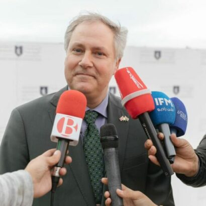 Visite du ministre de la Francophonie et la représentante du 1er Ministre Canadien à l’UET